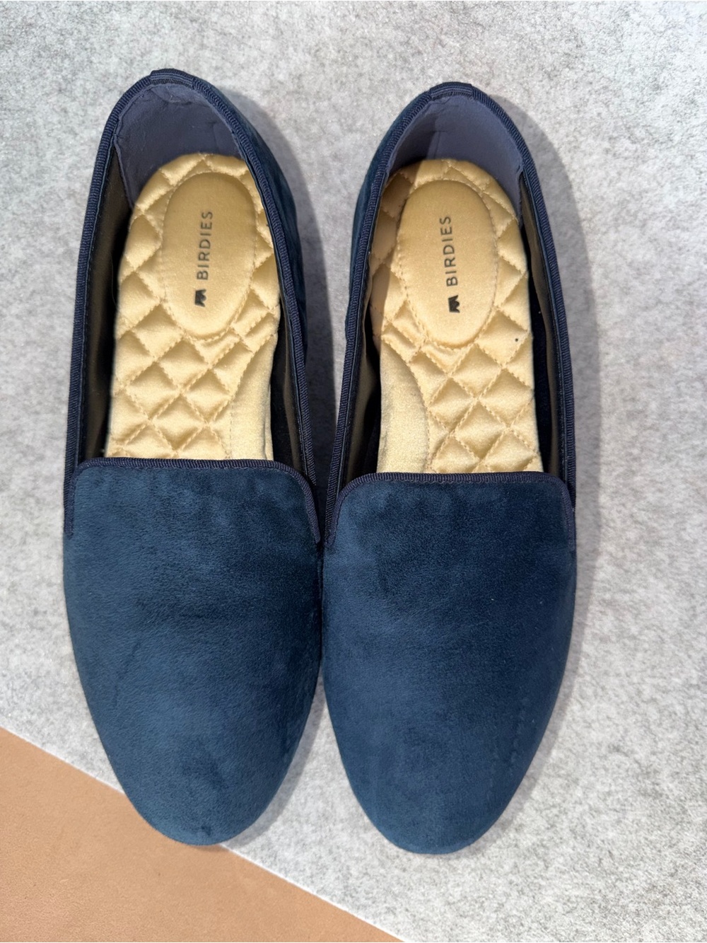 B23 Birdies Navy Suede Starling Size 7 - Picture 11 of 14